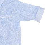 Baby Boy - Jordan 100%  Linen Classic Collar Shirt with Internal Contrast and Piping