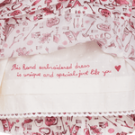 BABY GIRL - MAPLE COTTON HAND EMBROIDERED KNEE LENGTH SMOCKED DRESS