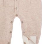 Baby Boy - Alberto 100% Cashmere Romper With Pacifier Pocket