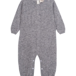 Baby Unisex - Drew 100% Cashmere Romper With Cable Knit Panel