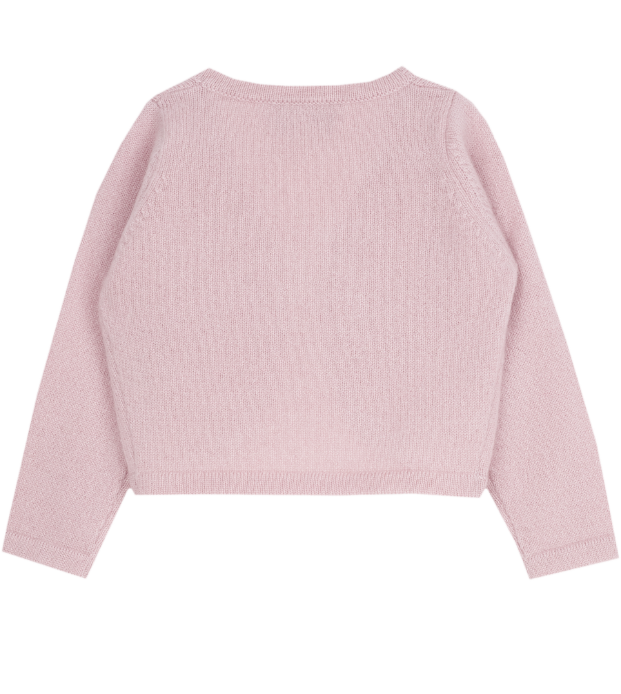 Baby Girl Carmen 100 Cashmere bolero cardigan Cashmirino