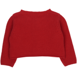 Baby Girl - Cashmere classic short cardigan