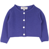 Baby Girl - Cashmere classic short cardigan