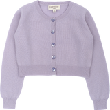 Girl - Silvie 100% Lightweight Cashmere Modern Shrug With Round Neck And Long Sleeves