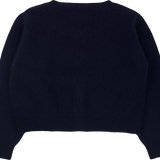 Baby Girl - Silvie 100% Lightweight Cashmere Modern Shrug With Round Neck And Long Sleeves
