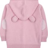 Girl - Teddy 100% Cashmere Cardigan Hoodie
