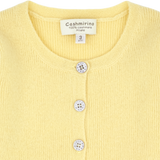 Girl - Neni 100% Cashmere Cardigan With Gathered Waist