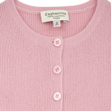 Girl - Neni 100% Cashmere Cardigan With Gathered Waist