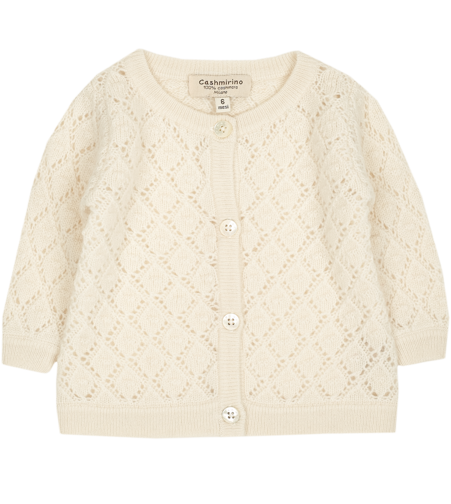 Baby Girl Esme 100 Cashmere Cardigan Cashmirino
