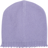 Baby Girl - Riley 100% Cashmere Knitted Hat With Crochet Border