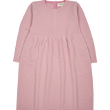 Girl - Annabelle 100% Cashmere Knitted Bobble Stitch Detail Dress