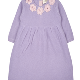 Baby Girl - Rosa 100% Cashmere Tunisian Stitch Dress
