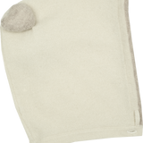 Baby Girl - Hailey 100% Cashmere Romper with Heart Ears & Heart Pockets