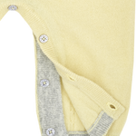 Baby Unisex - Drew 100% Cashmere Romper With Cable Knit Panel