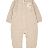Baby Girl - Clelia 100% Cashmere Romper