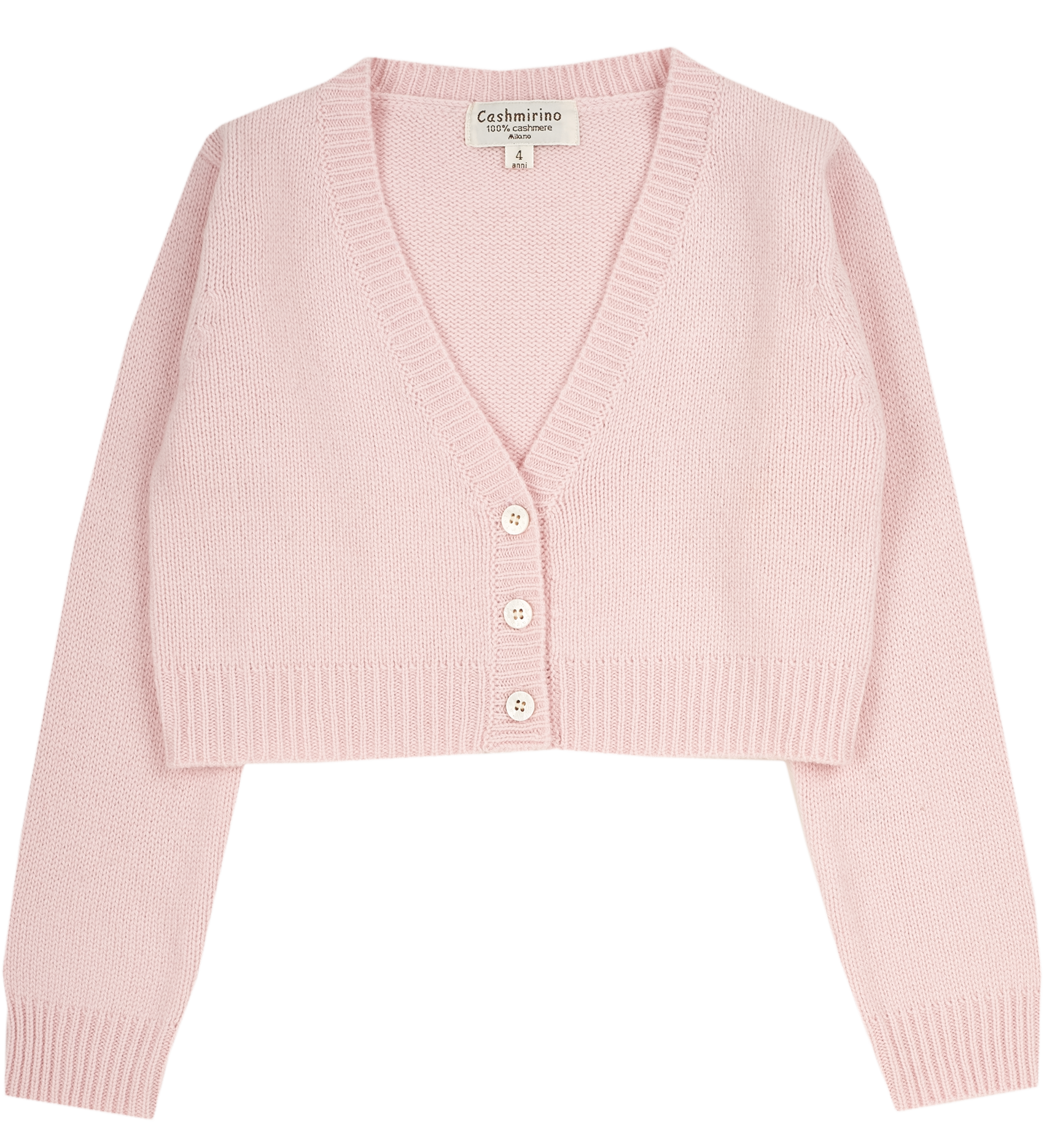 Girl - Cashmere Cropped Cardigan