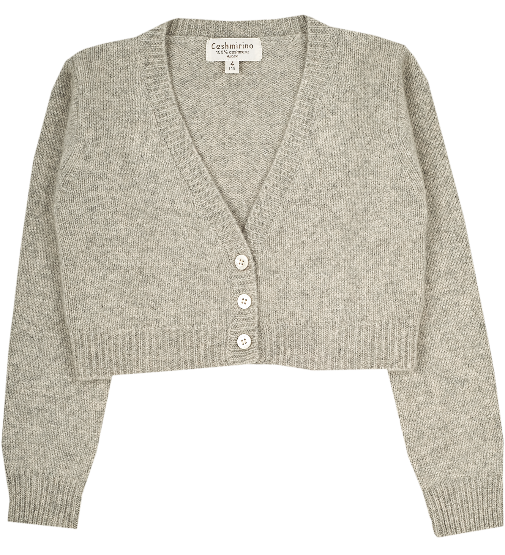 Girl - Cashmere Cropped Cardigan