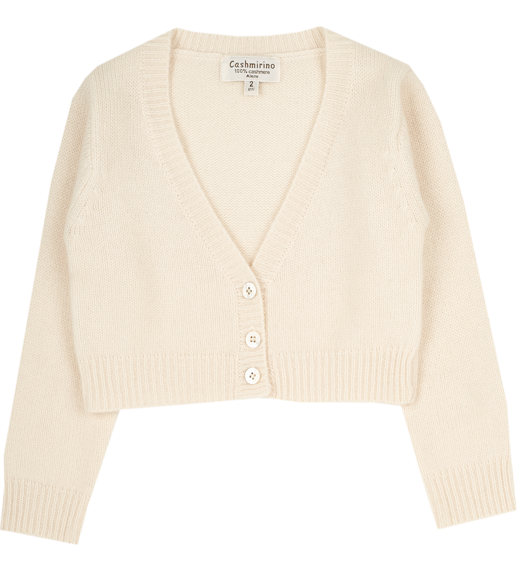 Girl - Cashmere Cropped Cardigan