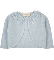 Baby Girl - Bella 100% Cashmere Cropped Cardigan