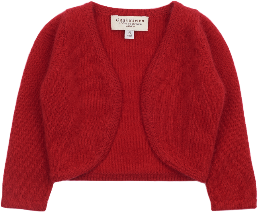 Girls red bolero cardigan online