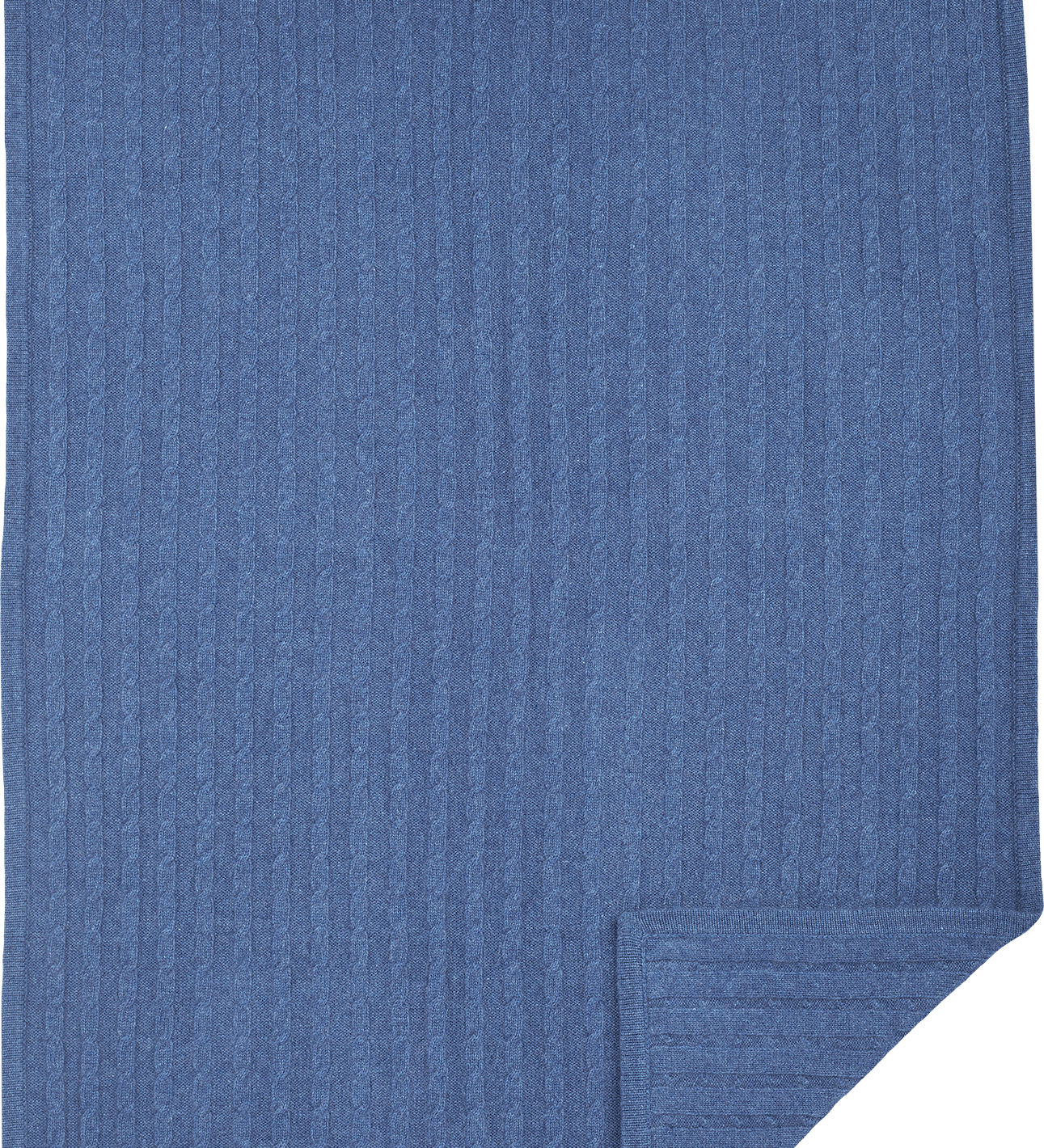 Baby Boy - Peyton 100% Cashmere Cable Knit Blanket