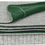 Baby Boy - Carlos 100% Cashmere Reversible Cable Knit Blanket