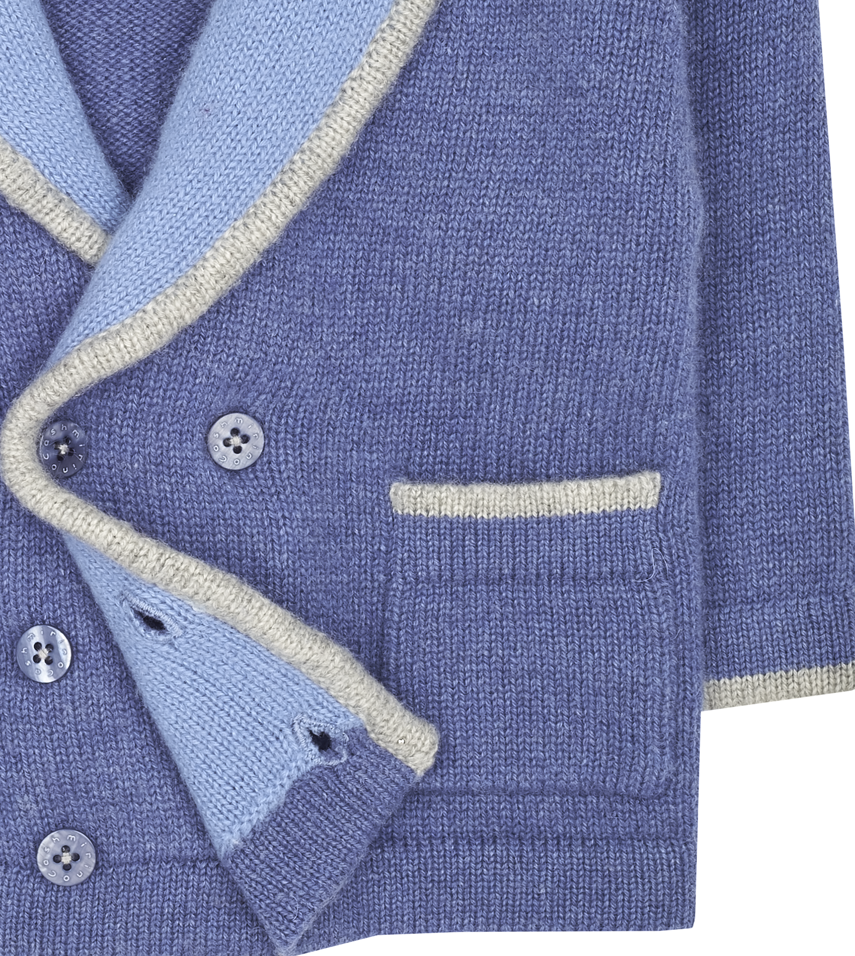 Baby Boy - Nat 100% Cashmere Double Breasted Blazer