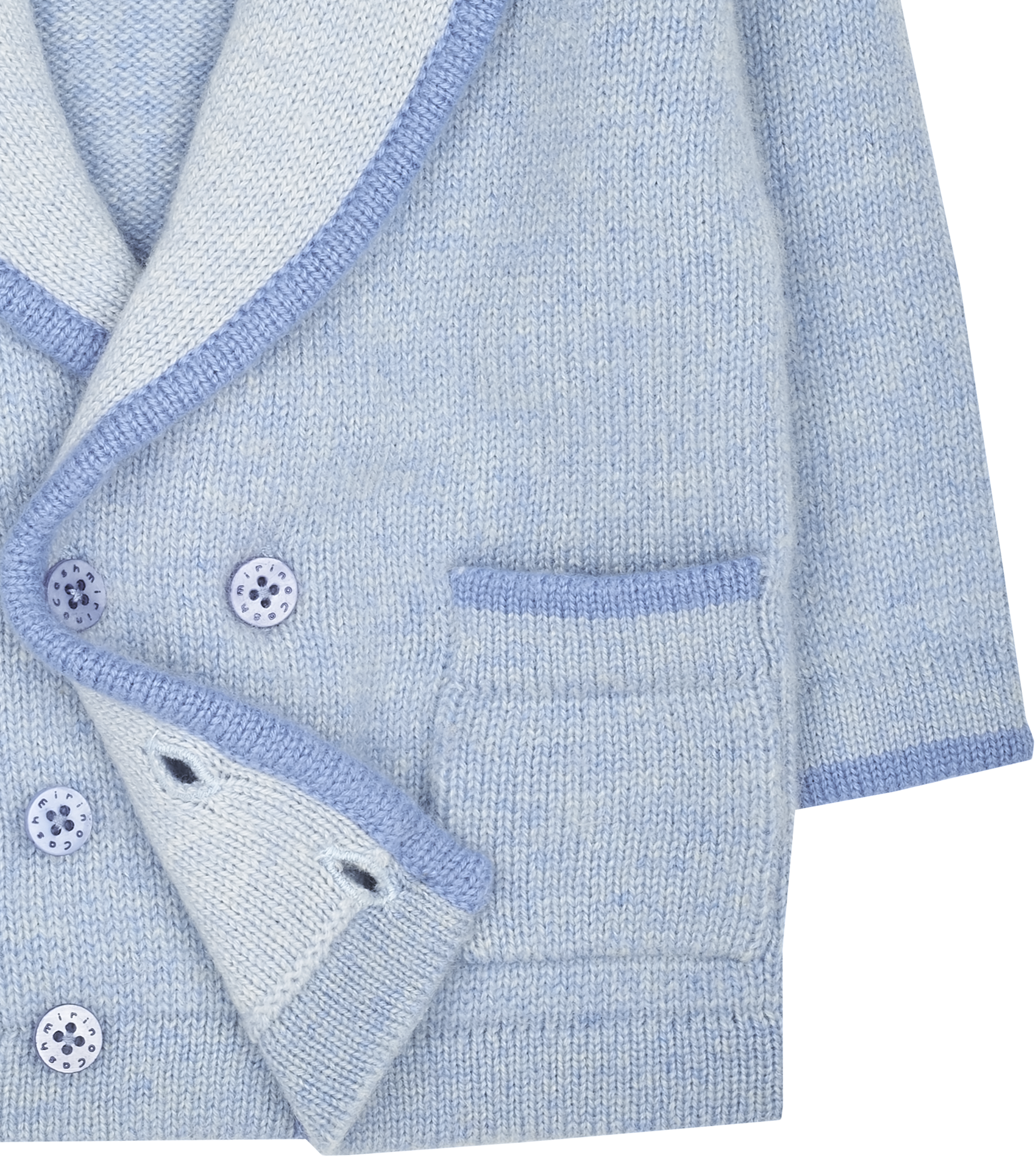 Baby Boy - Nat 100% Cashmere Double Breasted Blazer