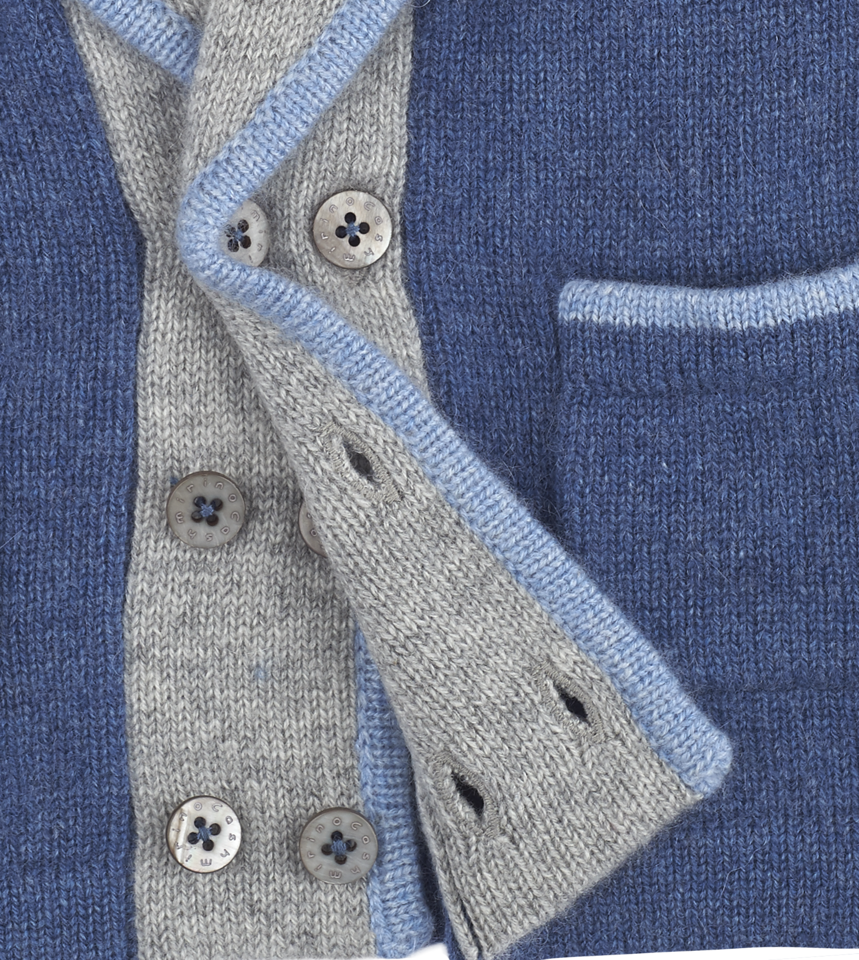 Baby Boy - Nat 100% Cashmere Double Breasted Blazer