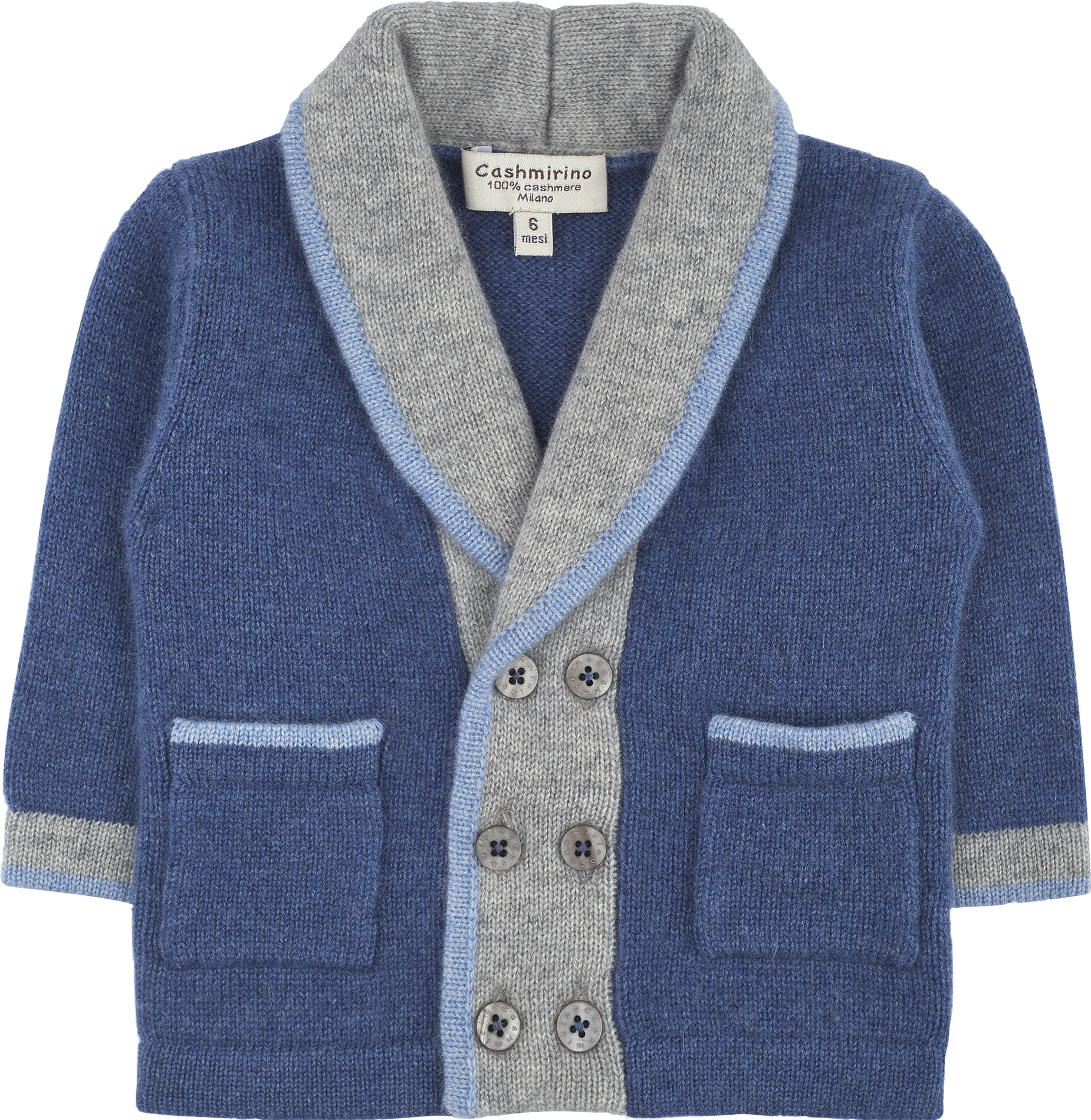 Baby Boy - Nat 100% Cashmere Double Breasted Blazer