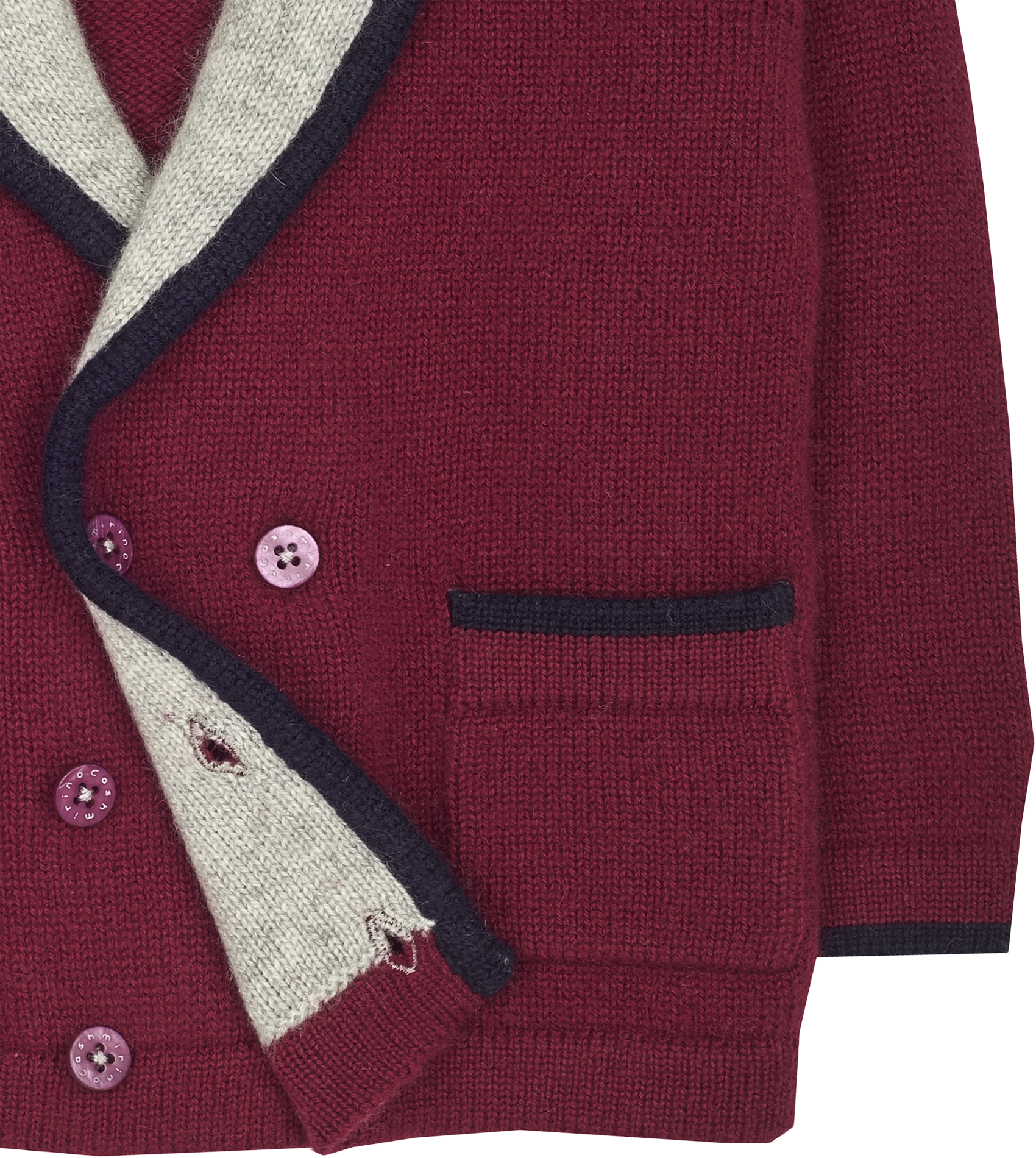 Baby Boy - Nat 100% Cashmere Double Breasted Blazer