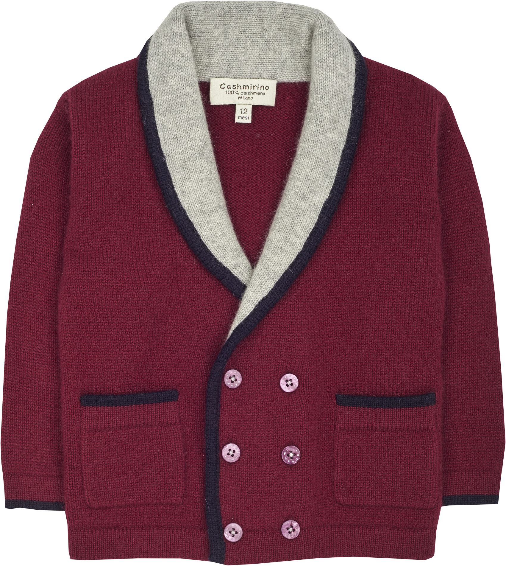 Baby Boy - Nat 100% Cashmere Double Breasted Blazer