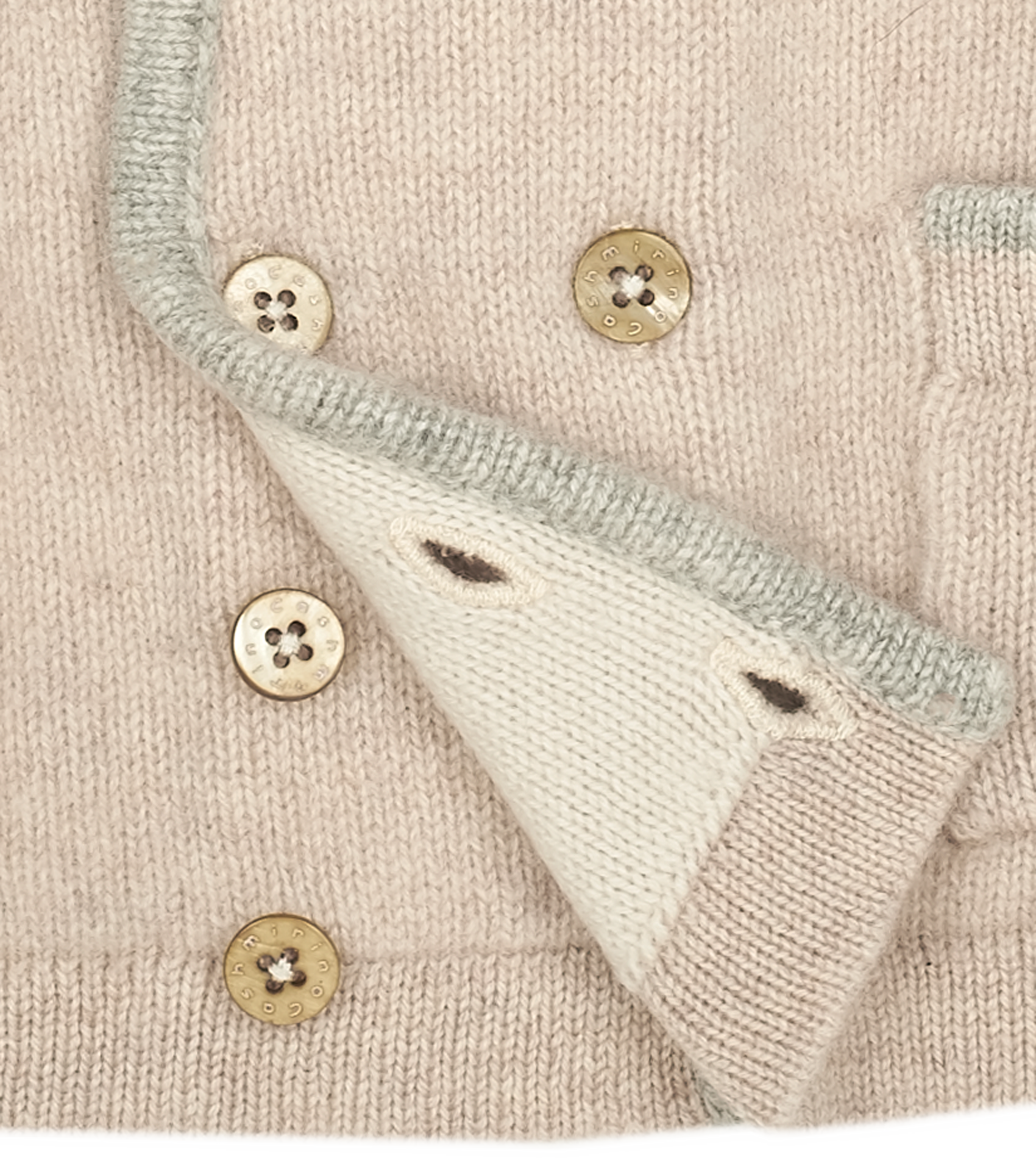 Baby Boy - Nat 100% Cashmere Double Breasted Blazer