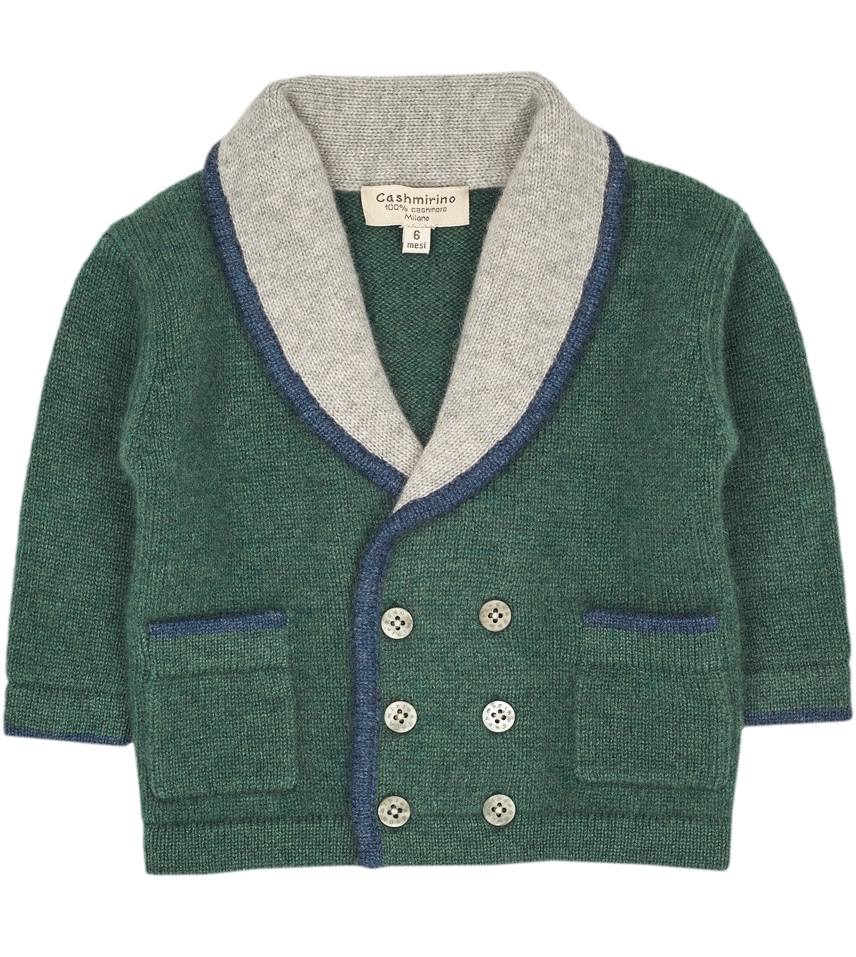 Baby Boy - Nat 100% Cashmere Double Breasted Blazer