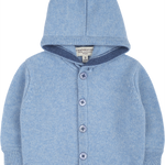 Baby Boy - Teddy 100% Cashmere Cardigan Hoodie