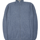 Men - Emanuele 100% Premium Cashmere High Neck Cardigan With Cable Knit Panels