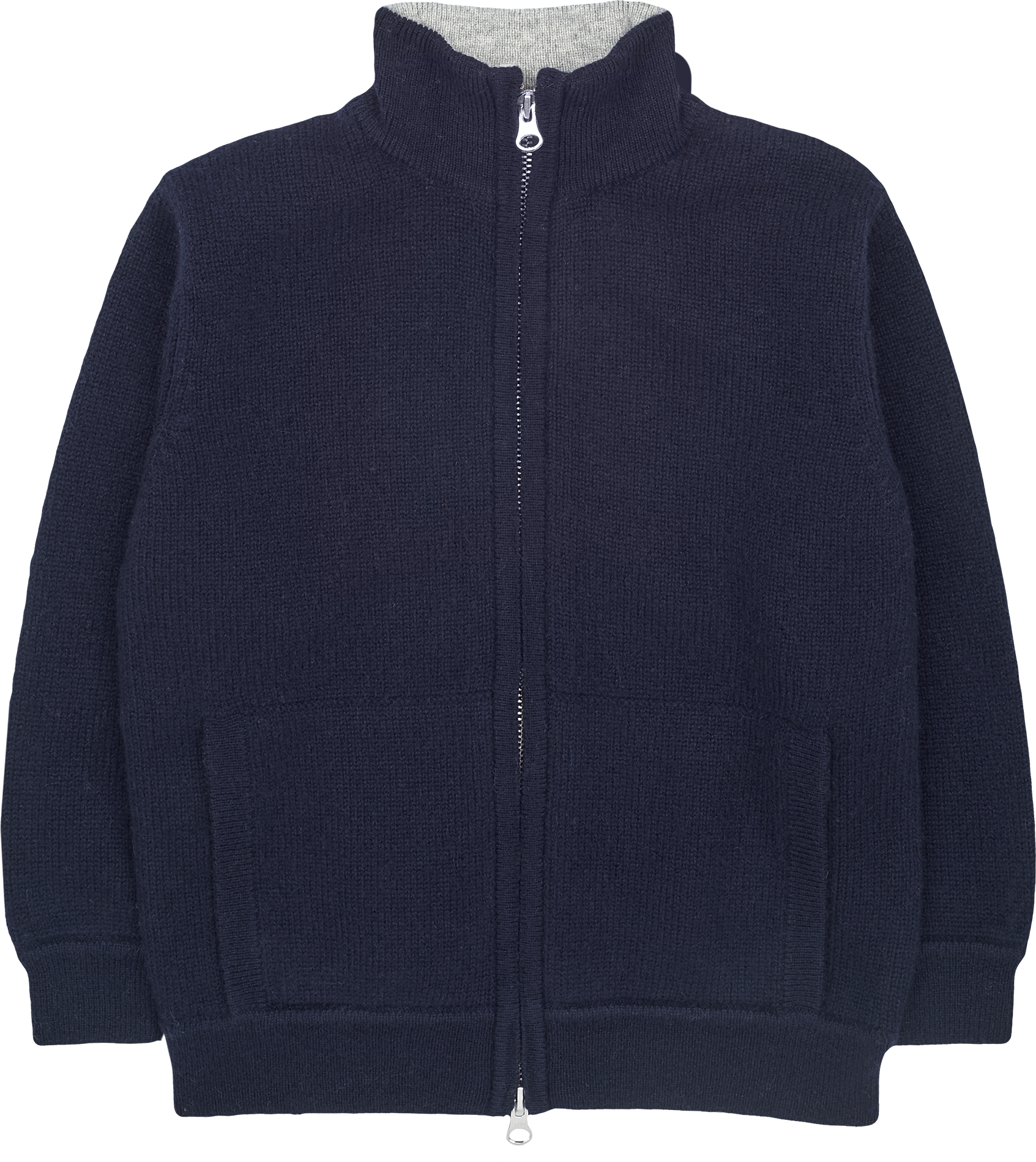 Baby Boy - Alex 100% Cashmere High Neck Cardigan