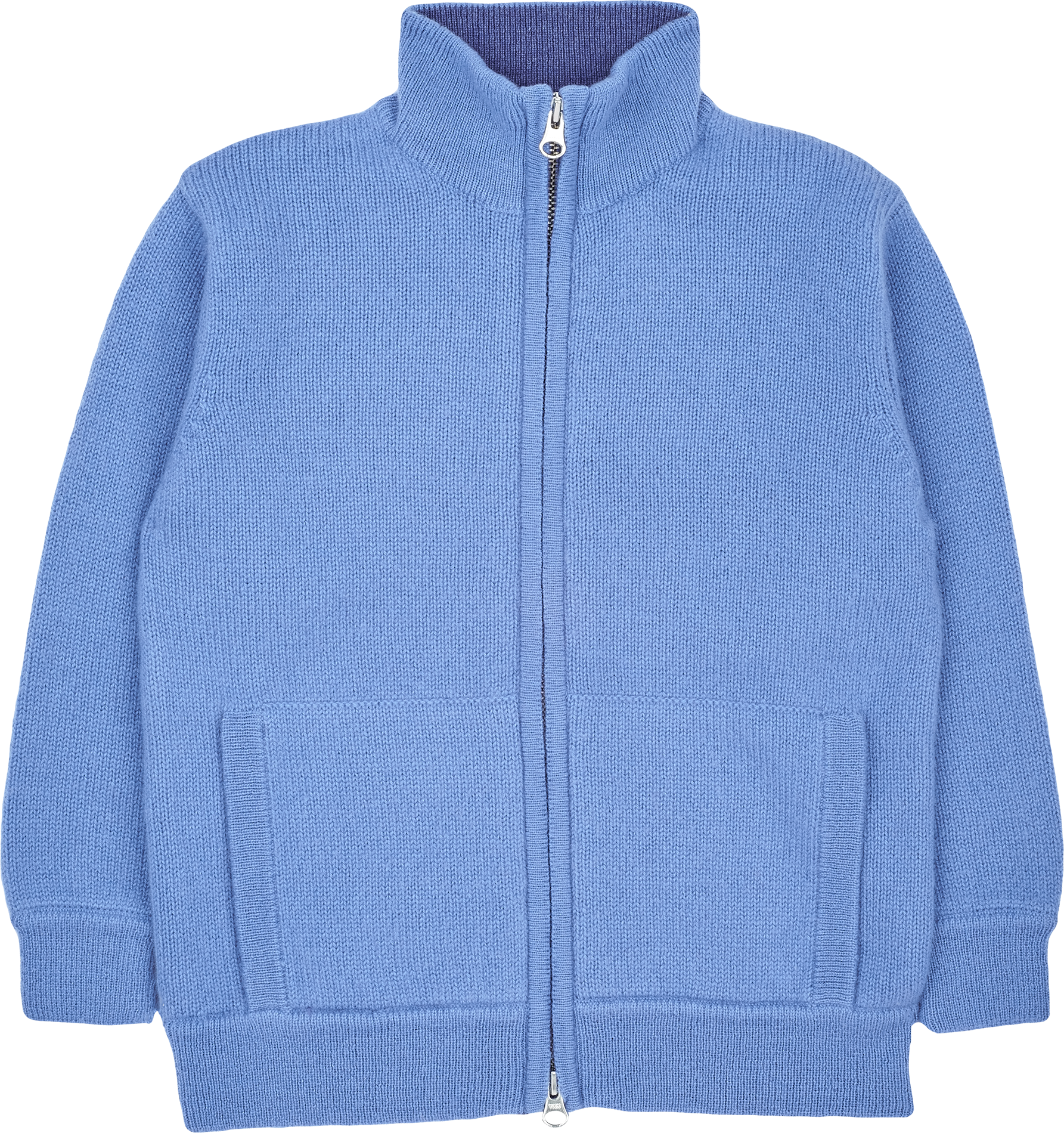 Baby Boy - Alex 100% Cashmere High Neck Cardigan