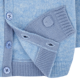 Baby Boy - Paolo 100% Cashmere Cardigan Hoodie With Mitten Style Pockets