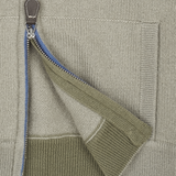 Boy - Mattia 100% Cashmere Zip-up Cardigan