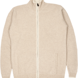 Men - Jorge 100% Premium Cashmere High Neck Cardigan