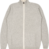 Men - Jorge 100% Premium Cashmere High Neck Cardigan