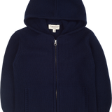 Girl - Vera 100% Cashmere Cardigan Hoodie With Zip Fastening