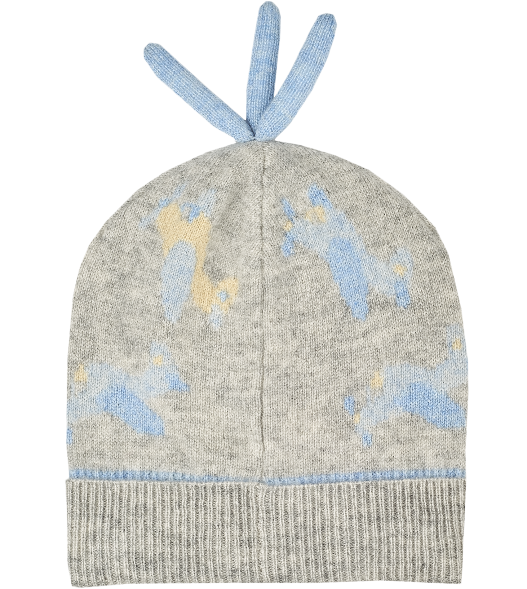 Baby Boy - Edoardo Intarsia 100% Cashmere Hat
