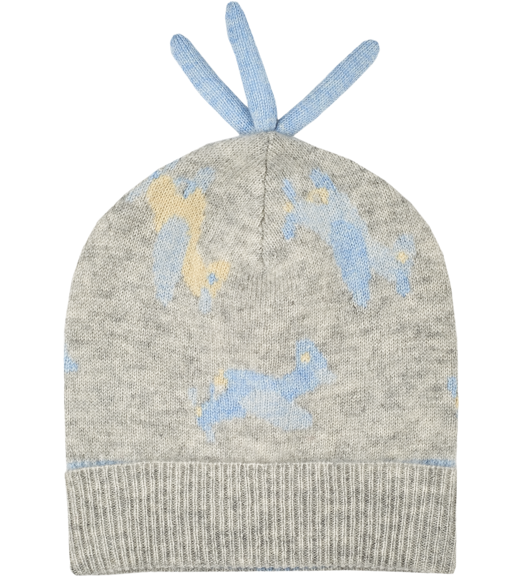 Baby Boy - Edoardo Intarsia 100% Cashmere Hat