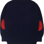 #Navy Blue l Christmas Red