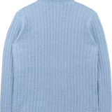 Men - 100% Premium Cashmere Cable Knit Roll Neck Jumper
