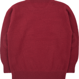 Boy - Cashmere Round Neck Jumper With Elbow Patches