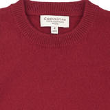 Boy - Cashmere Round Neck Jumper With Elbow Patches