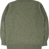 Boy - Cashmere Round Neck Jumper With Elbow Patches